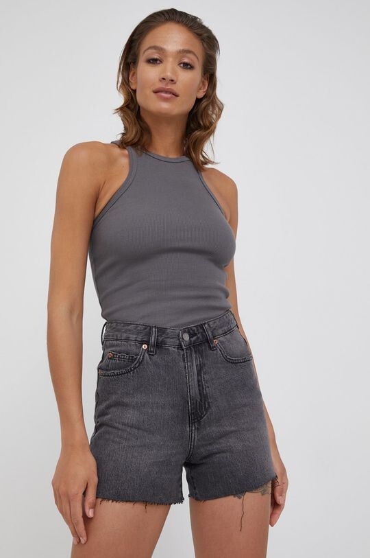 

Доктор Джинсовые шорты из денима Dr. Denim, серый