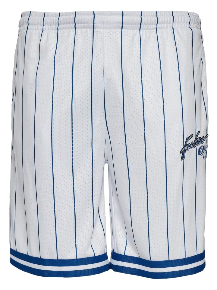 

Тканевые шорты FUBU, цвет white/blue