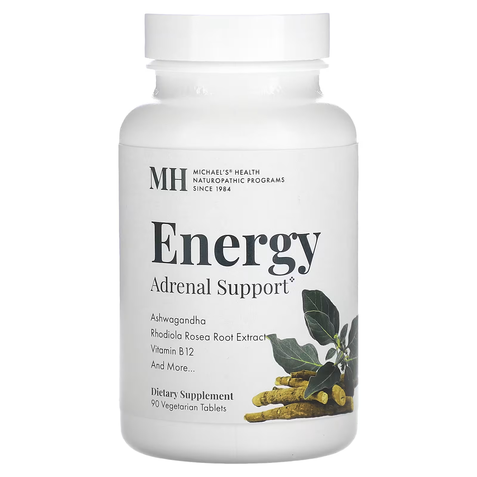 Пищевая добавка Michael's Naturopathic Energy Adrenal Support, 90 вегетарианских таблеток