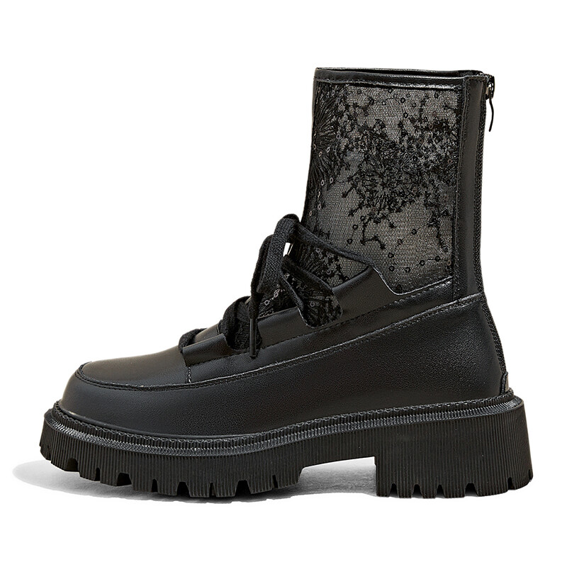 

Ботинки Martin Boot женские A Poinsettia Princess, черный