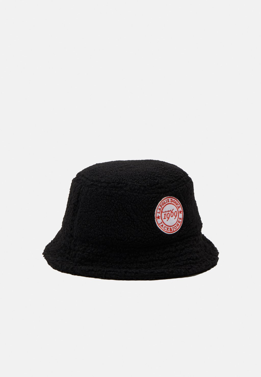 Шапка Jaclafolie Bucket Hat Unisex Jack & Jones, черный