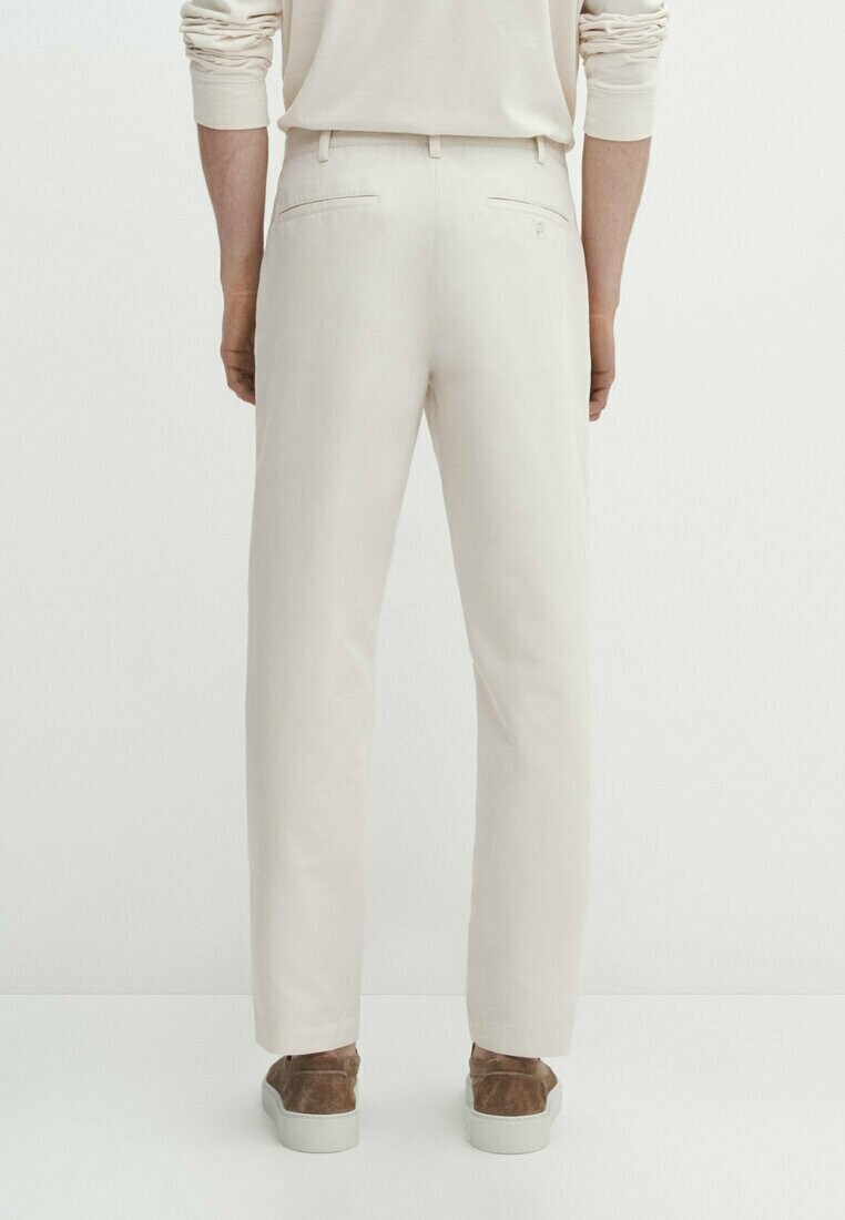 

Чиносы Tapered Fit Massimo Dutti, бежевый