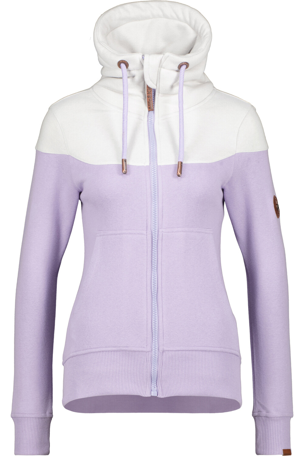 

Толстовка alife and kickin, Sweater ValenaAK A, цвет digital lavender melange