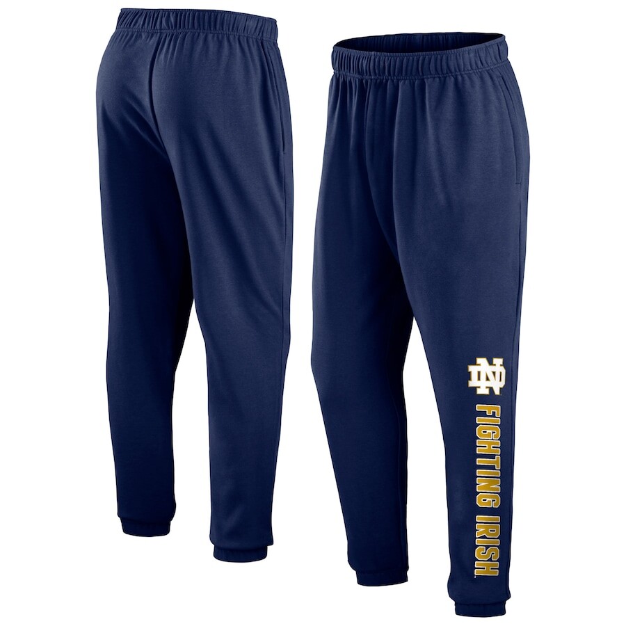 

Спортивные брюки Fanatics Branded Notre Dame Fighting Irish, нави