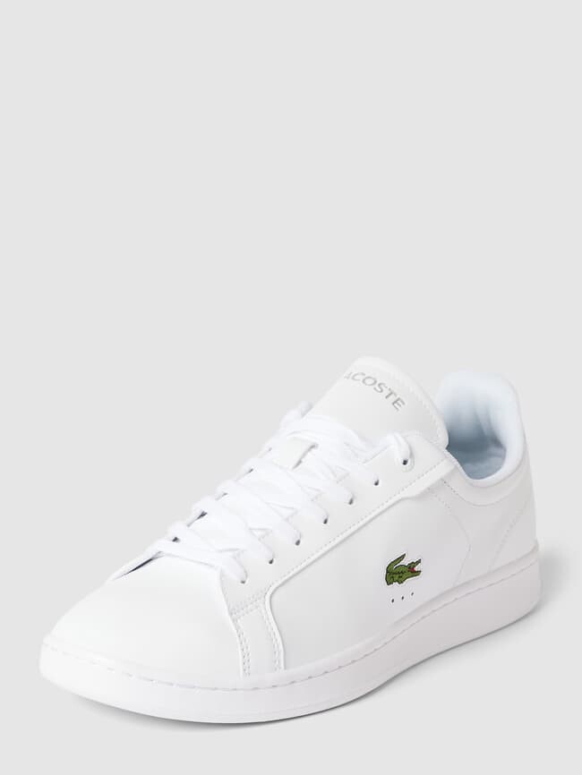 

Кроссовки с принтом этикетки и вышивкой логотипа, модель CARNABY Lacoste, белый