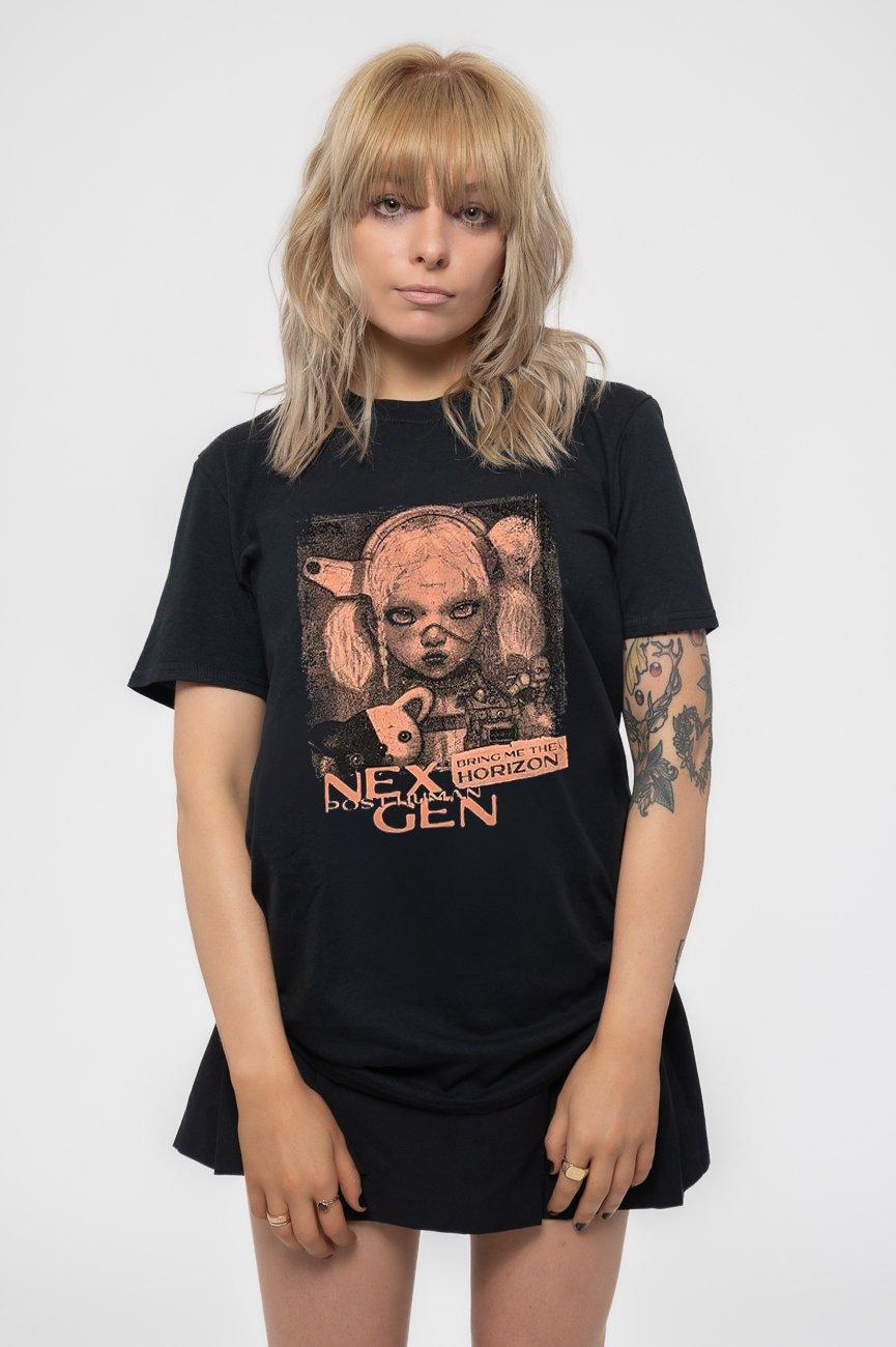 Потертая футболка Nex Gen Bring Me The Horizon, черный bring me the horizon post human survival horror