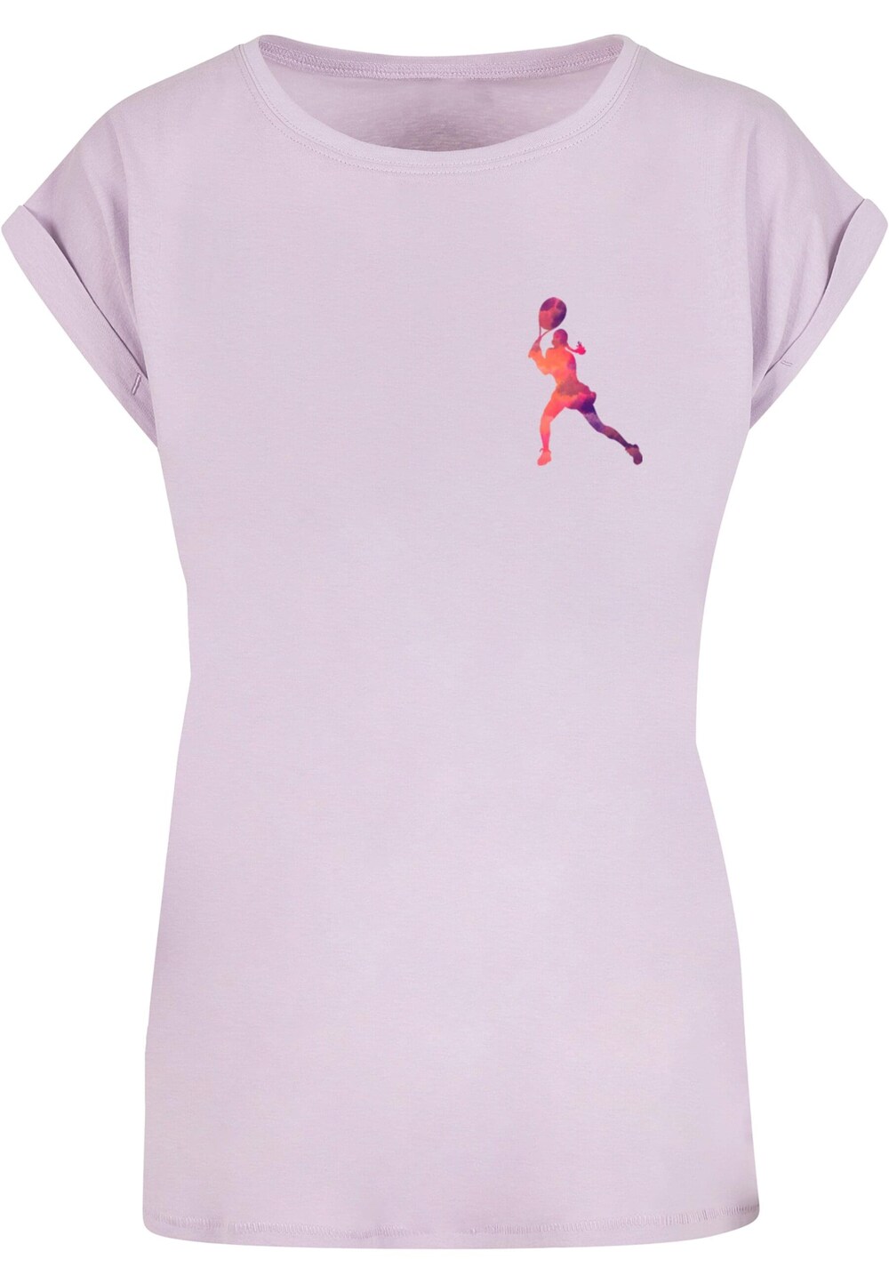 

Рубашка Merchcode Tennis Woman Silhouette, фиолетовый