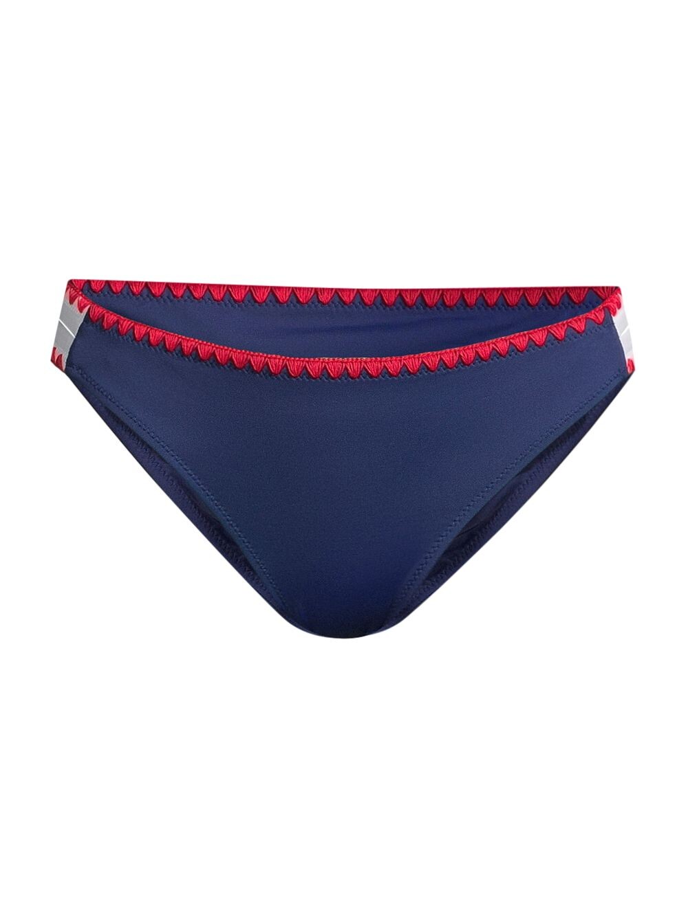 

Плавки бикини с цветными блоками и распошивальным швом Vineyard Vines, Синий