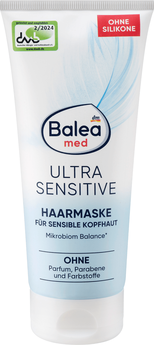 Маска для волос Ultra Sensitive 200мл Balea