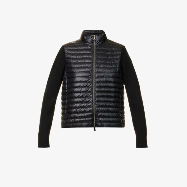 

Стеганый пуховик с высоким воротником Moncler, цвет 999