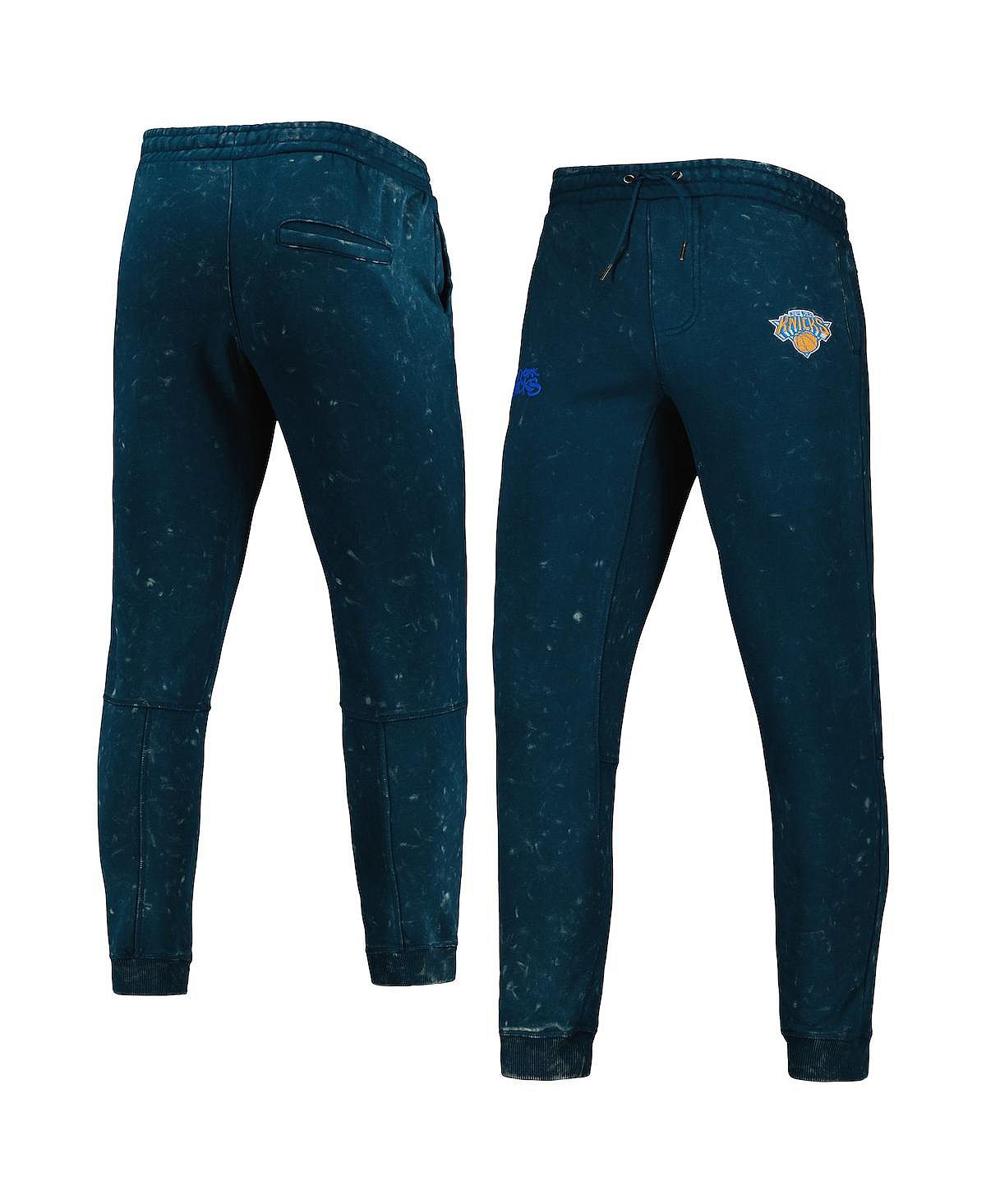 Мужские и женские синие брюки для бега в тон кислотного цвета New York Knicks The Wild Collective