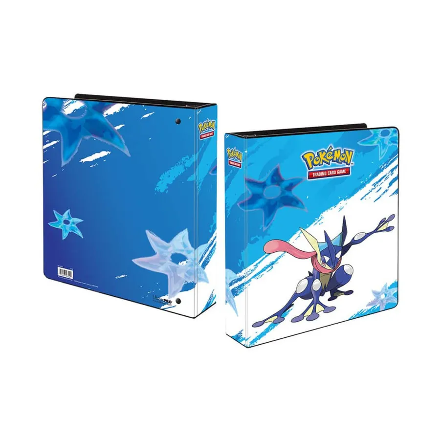 

Папка-переплет с 3 кольцами 2 дюйма — Greninja, Official Pokemon Card Binders & Storage