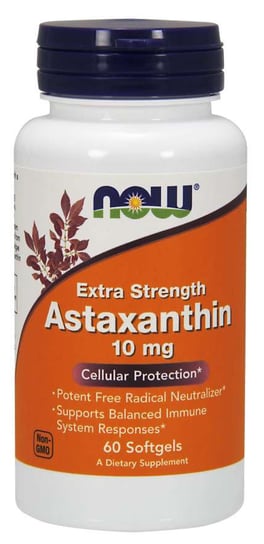Now Foods, Натуральный астаксантин, 10 мг now foods астаксантин 4 мг 90 капсул