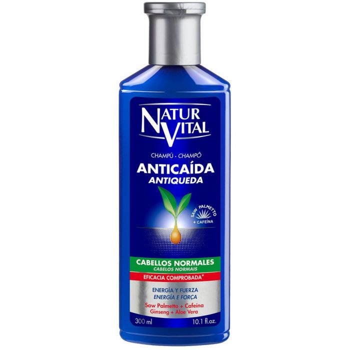 Шампунь Champu Anticaida Naturvital, 300 ml шампунь для волос green pharma шампунь против выпадения волос у женщин с гинкго билоба фармациан
