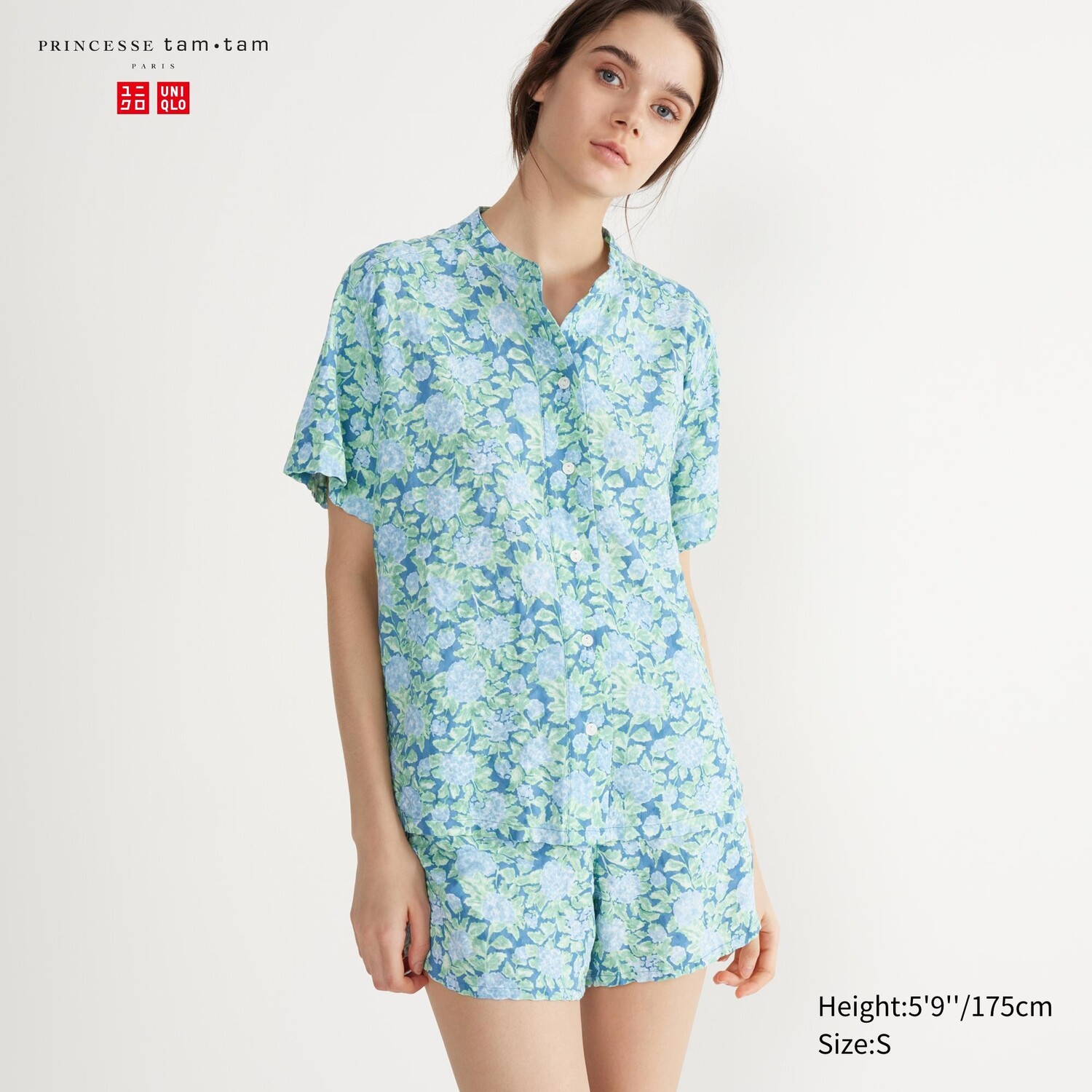

Печатные пижамы UNIQLO, синий