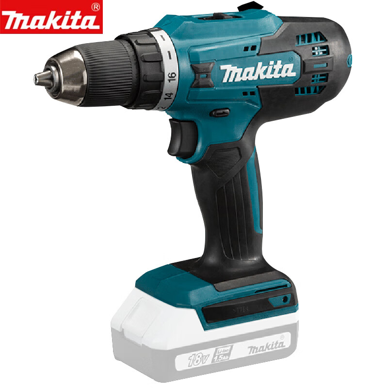 Дрель-шуруповерт аккумуляторная Makita DF488DZ, 18 В