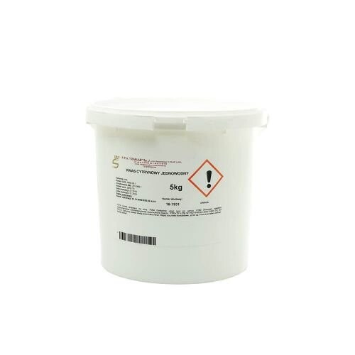 

Лимонная кислота моногидрат PURE 5кг STANLAB