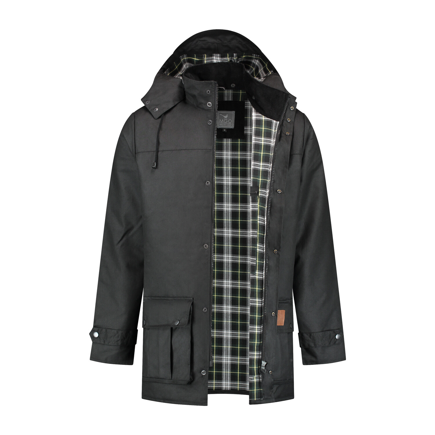 

Куртка MGO leisure wear William Wax Parka, черный