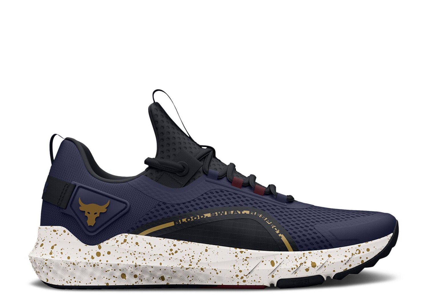 

Кроссовки Under Armour Project Rock Bsr 3 'Midnight Navy Metallic Gold', синий