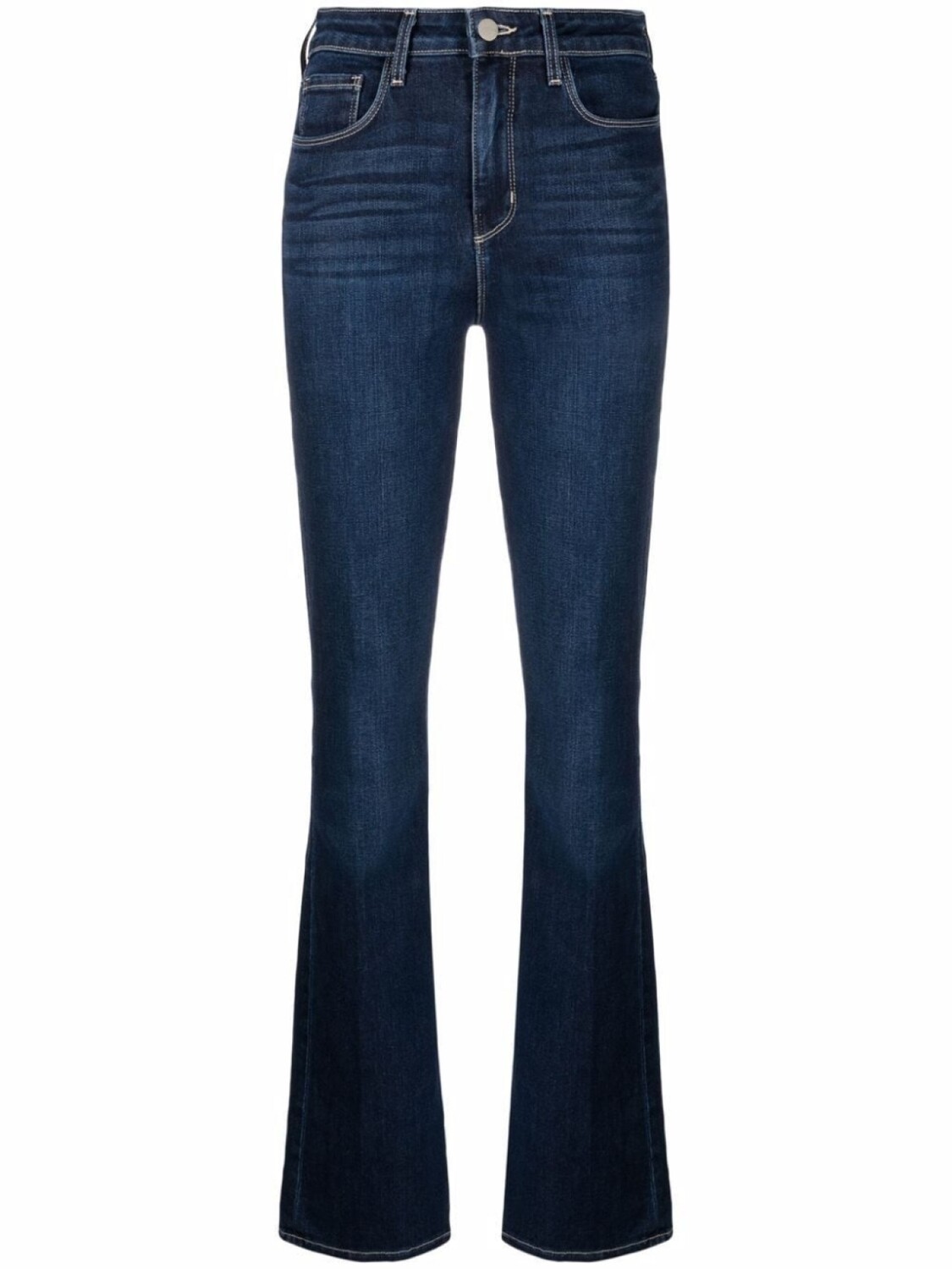 

L'Agence джинсы bootcut с завышенной талией, синий