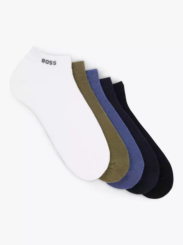 

Носки HUGO BOSS BOSS Logo Trainer 5 шт, разноцветный