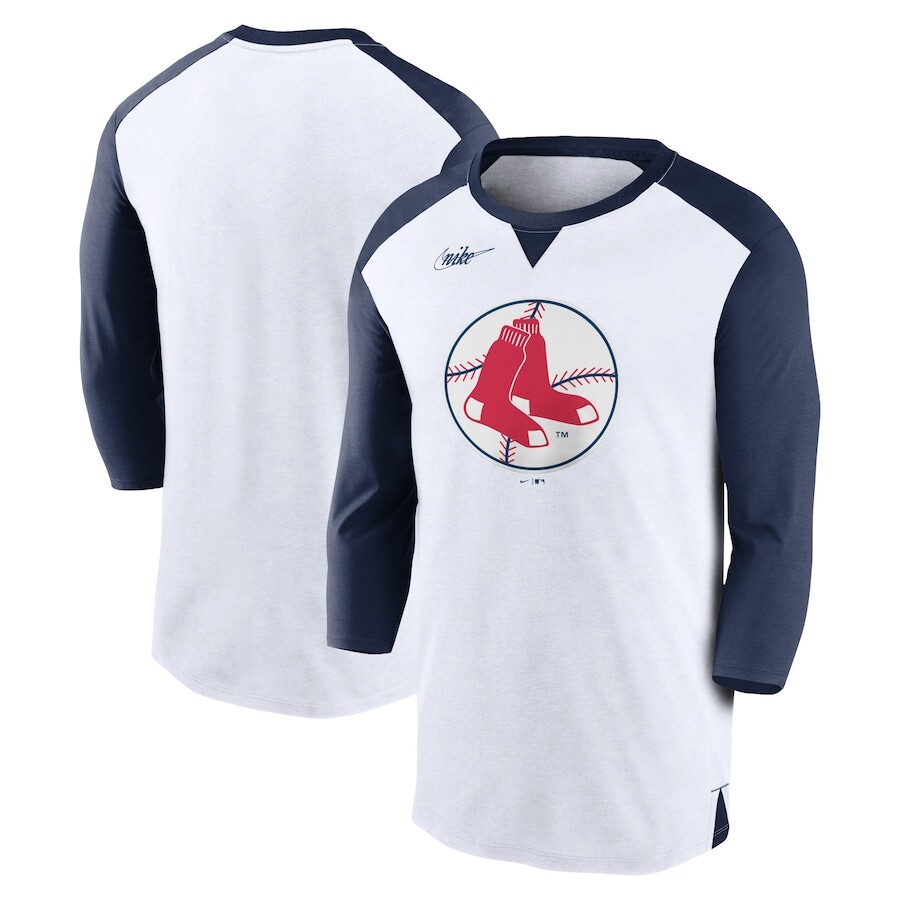 

Футболка с длинным рукавом Nike Boston Red Sox, белый
