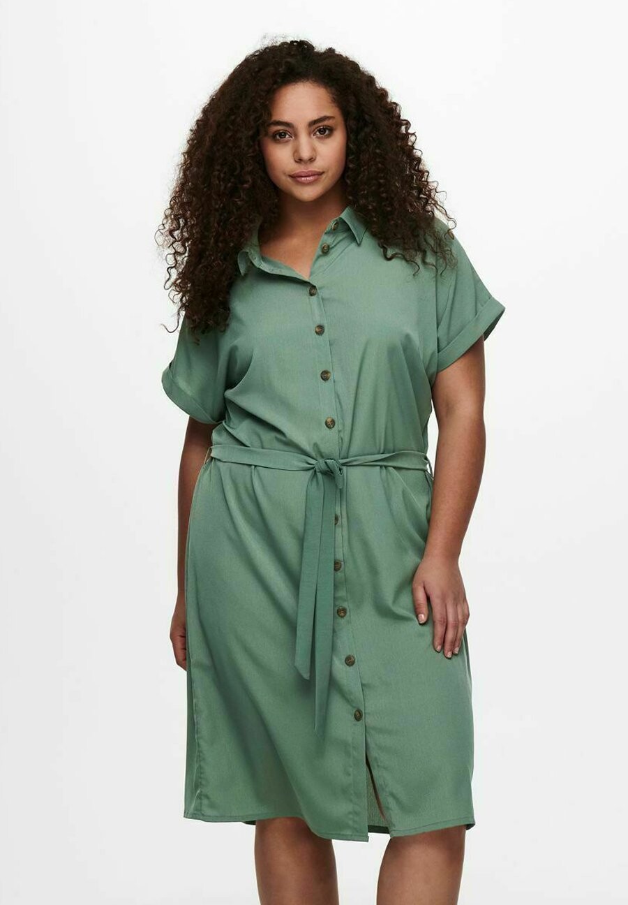 

Платье Camisero ONLY Carmakoma DIEGA SS WVN NP, цвет laurel wreath