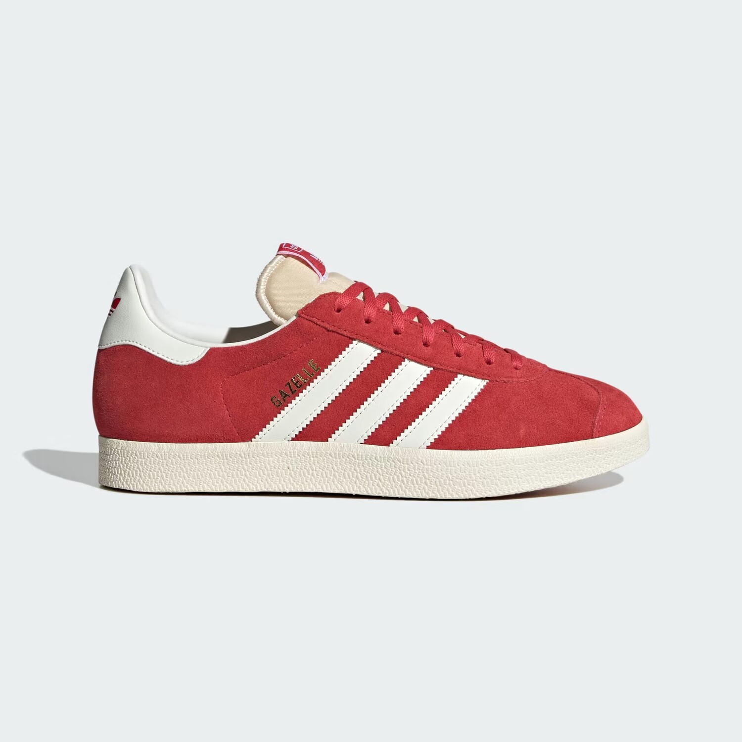 

Кроссовки Gazelle Adidas, цвет Glory Red/Off White/Cream White