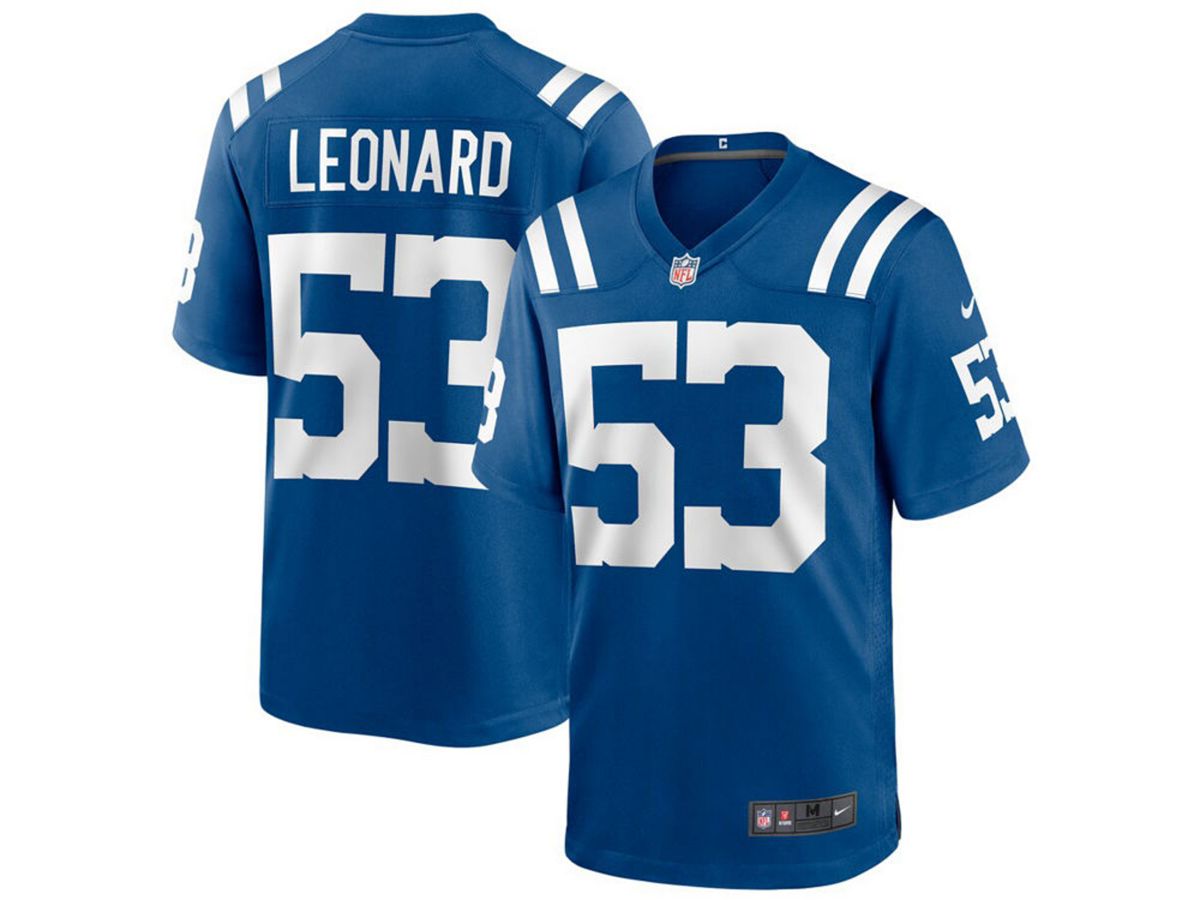 

Мужская игровая майка Indianapolis Colts Darius Leonard Nike