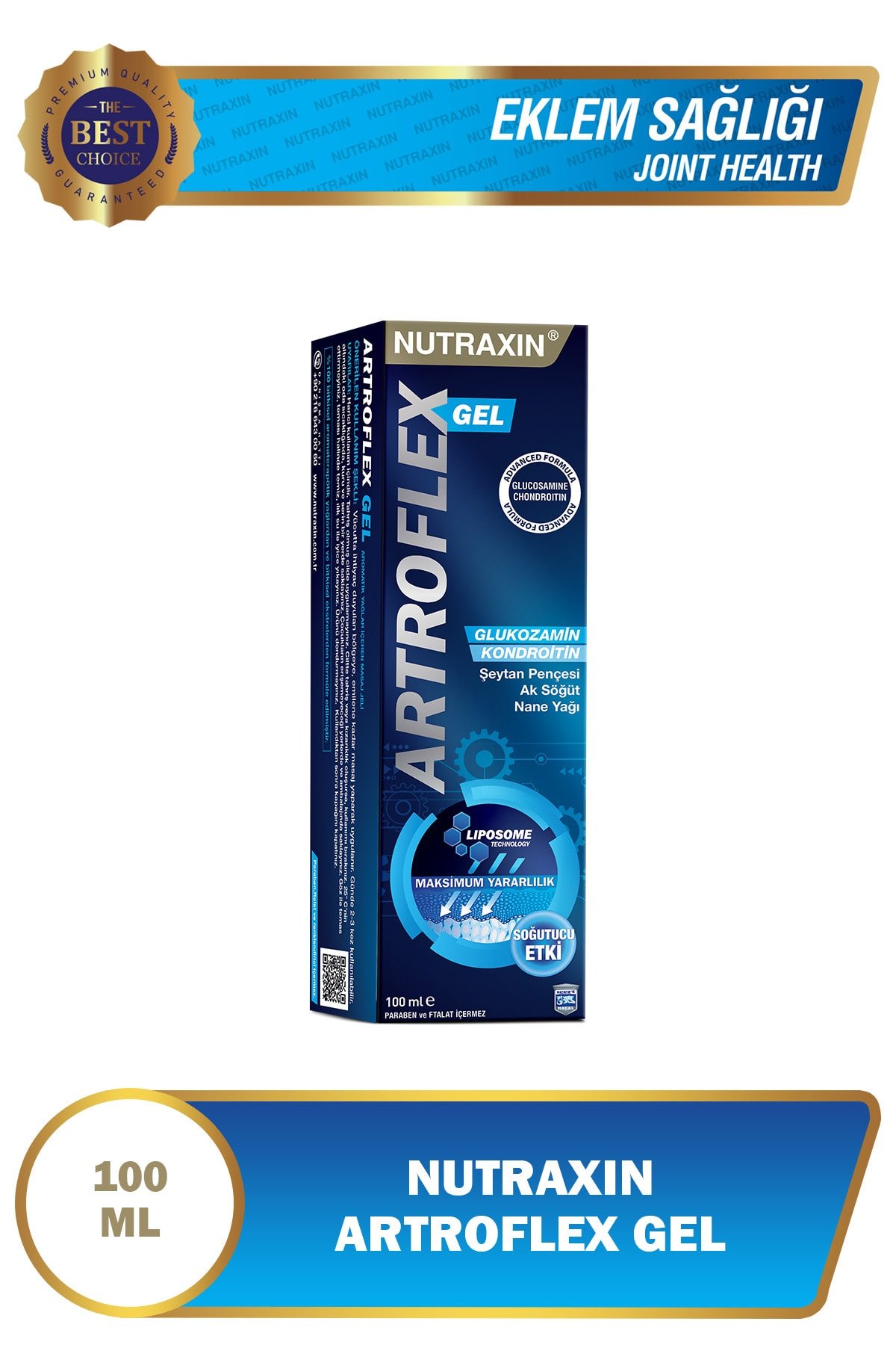 

Nutraxin Artroflex Gel 100 мл - Коленный сустав Спина