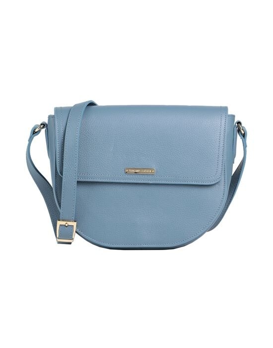 

Сумка через плечо TUSCANY LEATHER, пастельный синий