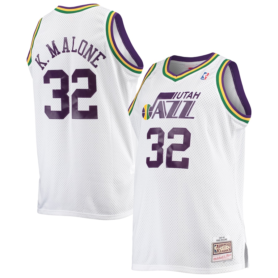 

Джерси Mitchell & Ness Utah Jazz, белый