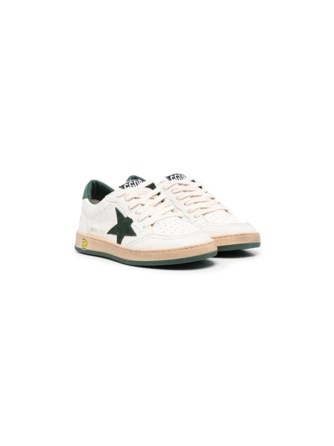 

Golden Goose Kids кеды Ball Star с нашивкой-логотипом, белый