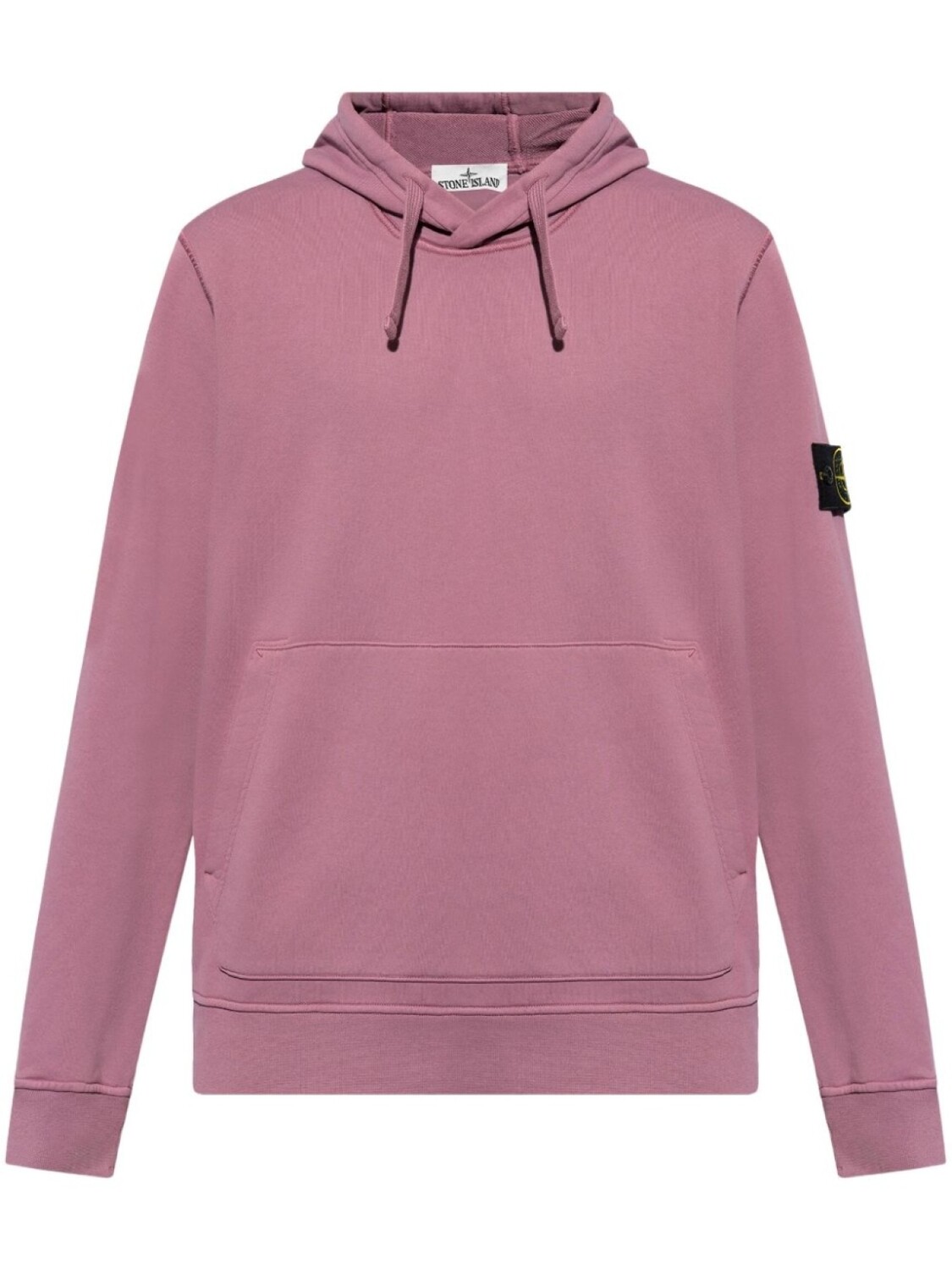 

Stone Island худи с нашивкой Compass, фиолетовый