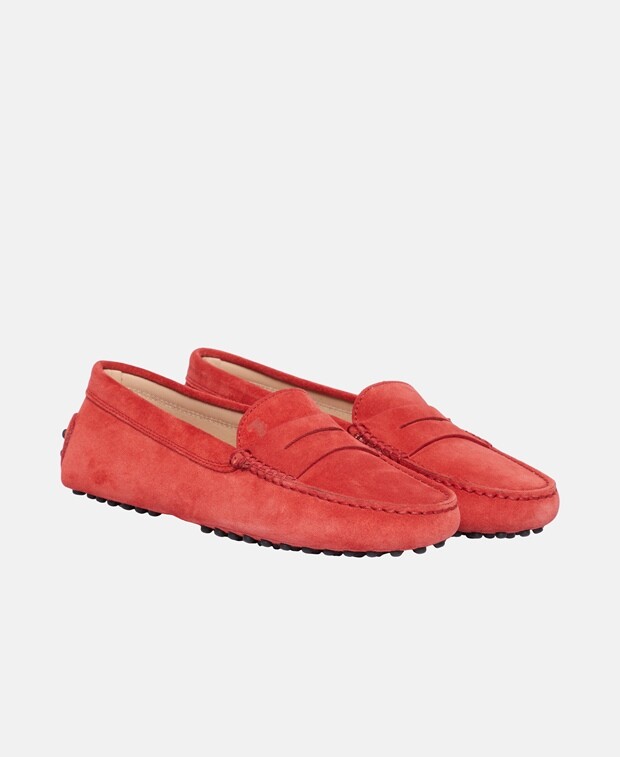 

Мокасины Tod's, светло-красный