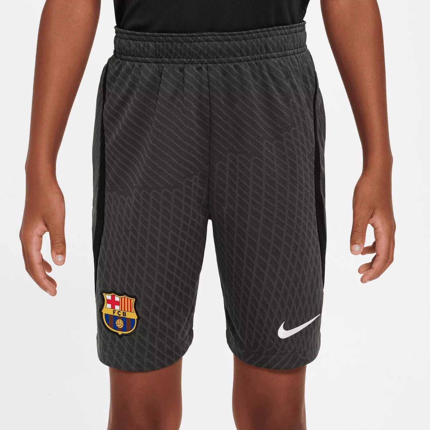 

Молодежные шорты Nike Olive Barcelona 2023/24 Performance Strike Nike