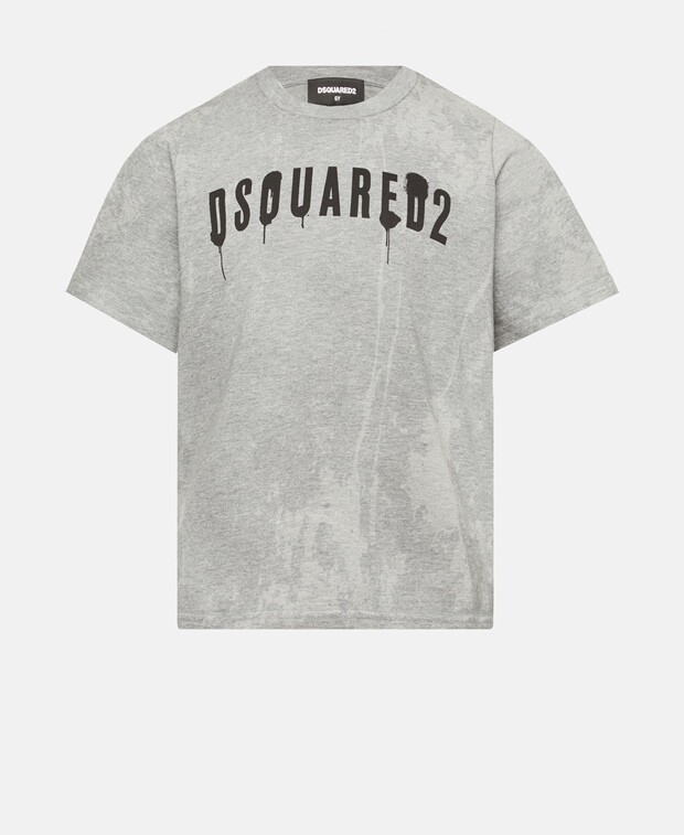 

Футболка Dsquared2, темно-серый