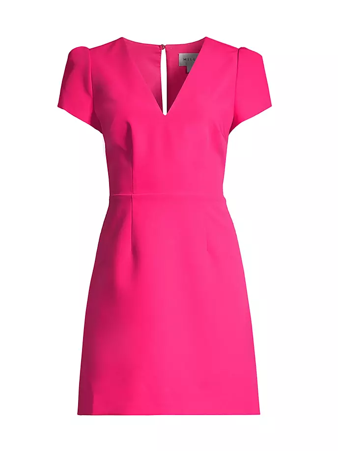 Мини-платье Atalie с короткими рукавами Milly, цвет milly pink lewison wendy cheyette silly milly level 1