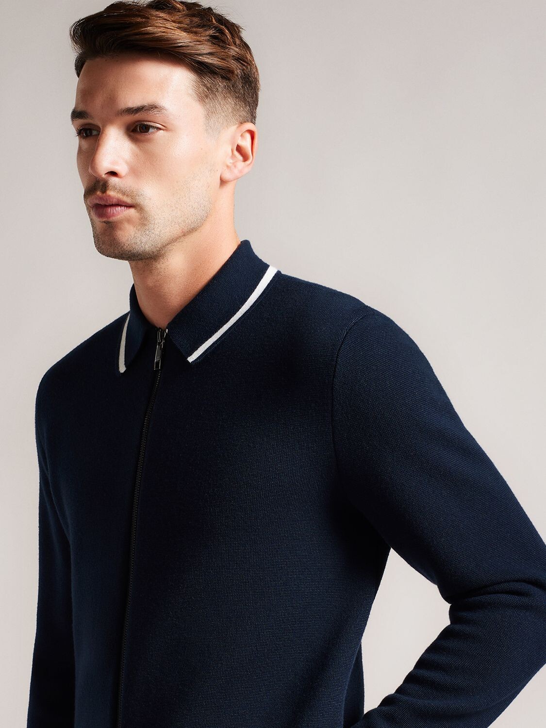 

Куртка на молнии с длинными рукавами Ted Baker Coploe