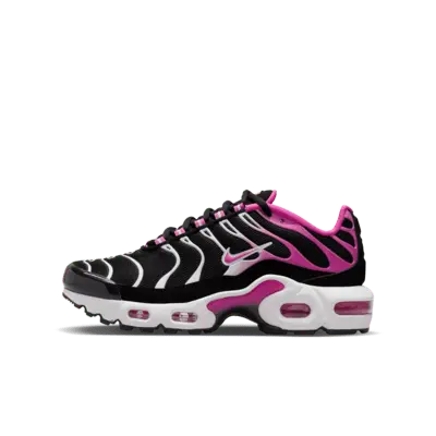 

Кроссовки Nike Air Max Plus, цвет Black/White/Laser Fuchsia