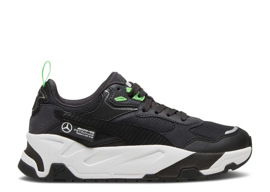 

Кроссовки Puma Mercedes AMG Petronas F1 X Trinity Big Kid, цвет Black Fizzy Green