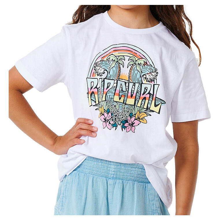 

Футболка Rip Curl Kid's Block Party Tee, белый