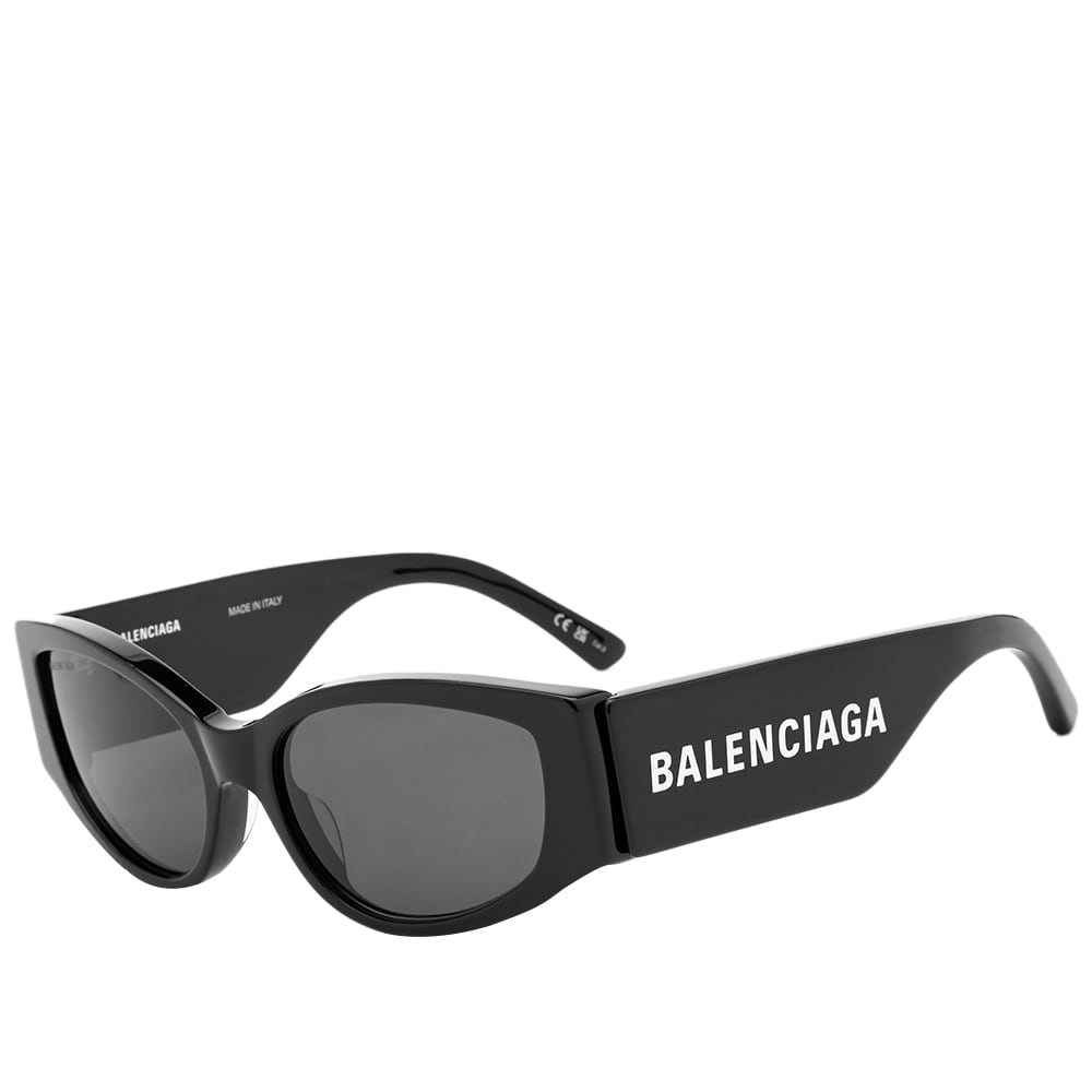 

Солнцезащитные очки Balenciaga Eyewear BB0258S, черный/серый