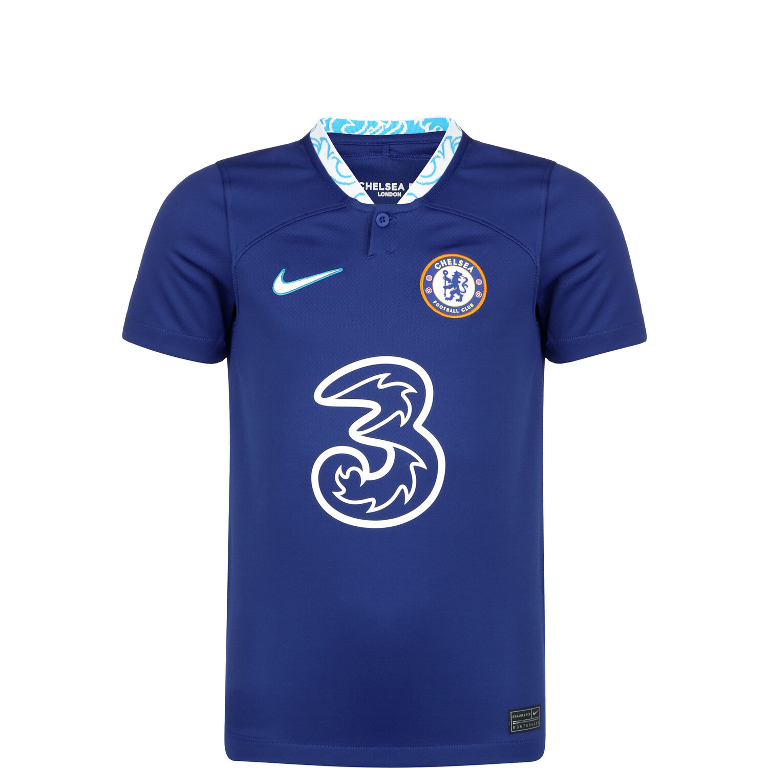 

Спортивная футболка Nike Fußballtrikot FC Chelsea Stadium 22/23 Heim, синий
