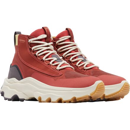 

Ботинки Kinetic Breakthru Venture Mid WP женские SOREL, цвет Warp Red/Chalk