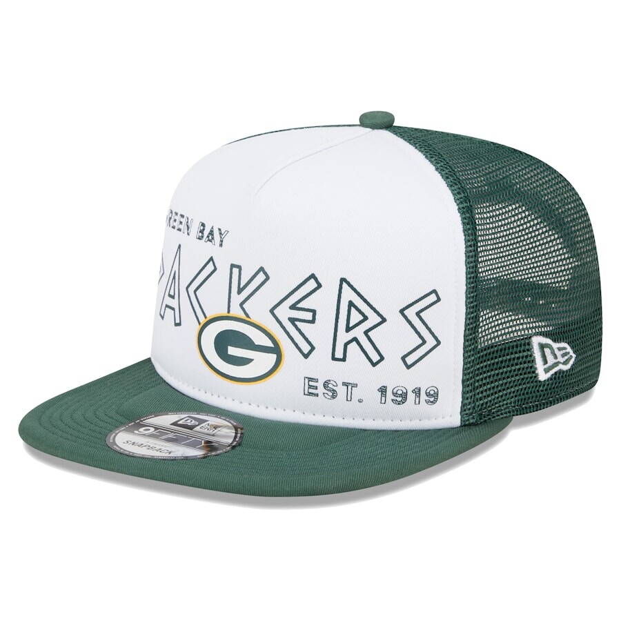 

Бейсболка New Era Green Bay Packers, белый