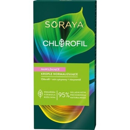 

Хлорофилл увлажняющие нормализующие капли, Soraya
