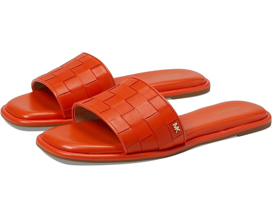 

Сандалии Michael Kors Hayworth Slide, цвет Optic Orange