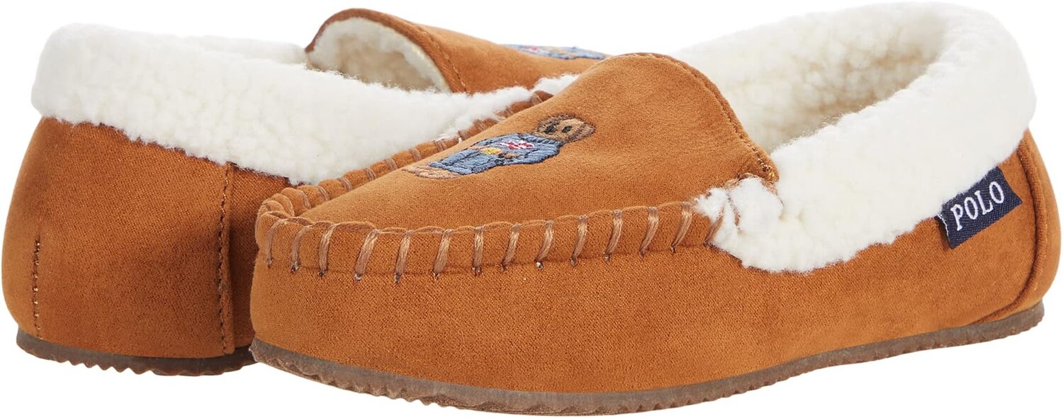 

Тапочки Dezi IV Polo Bear Moccasin Slipper Polo Ralph Lauren, цвет Scuff Microsuede/Americana Boy Bear