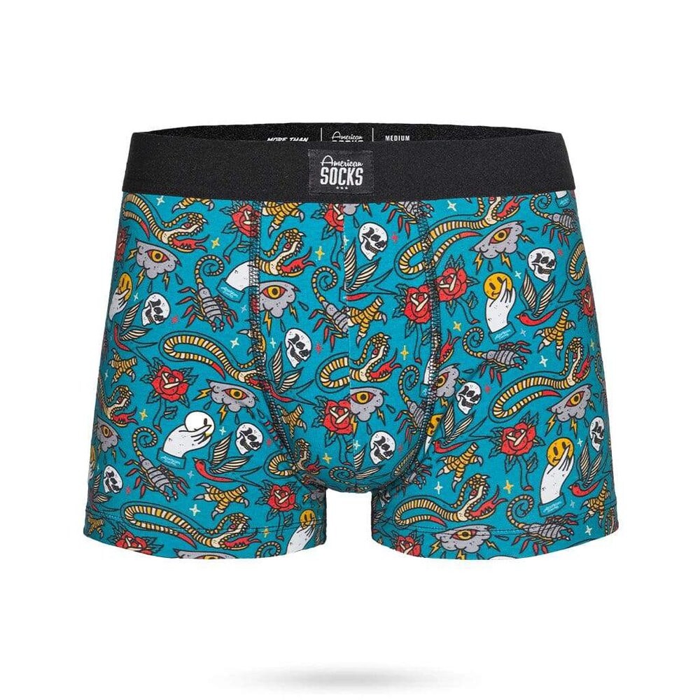 

Носки American Lowlife Cotton Slip Boxer, синий